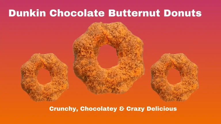 Dunkin chocolate butternut donuts 2025