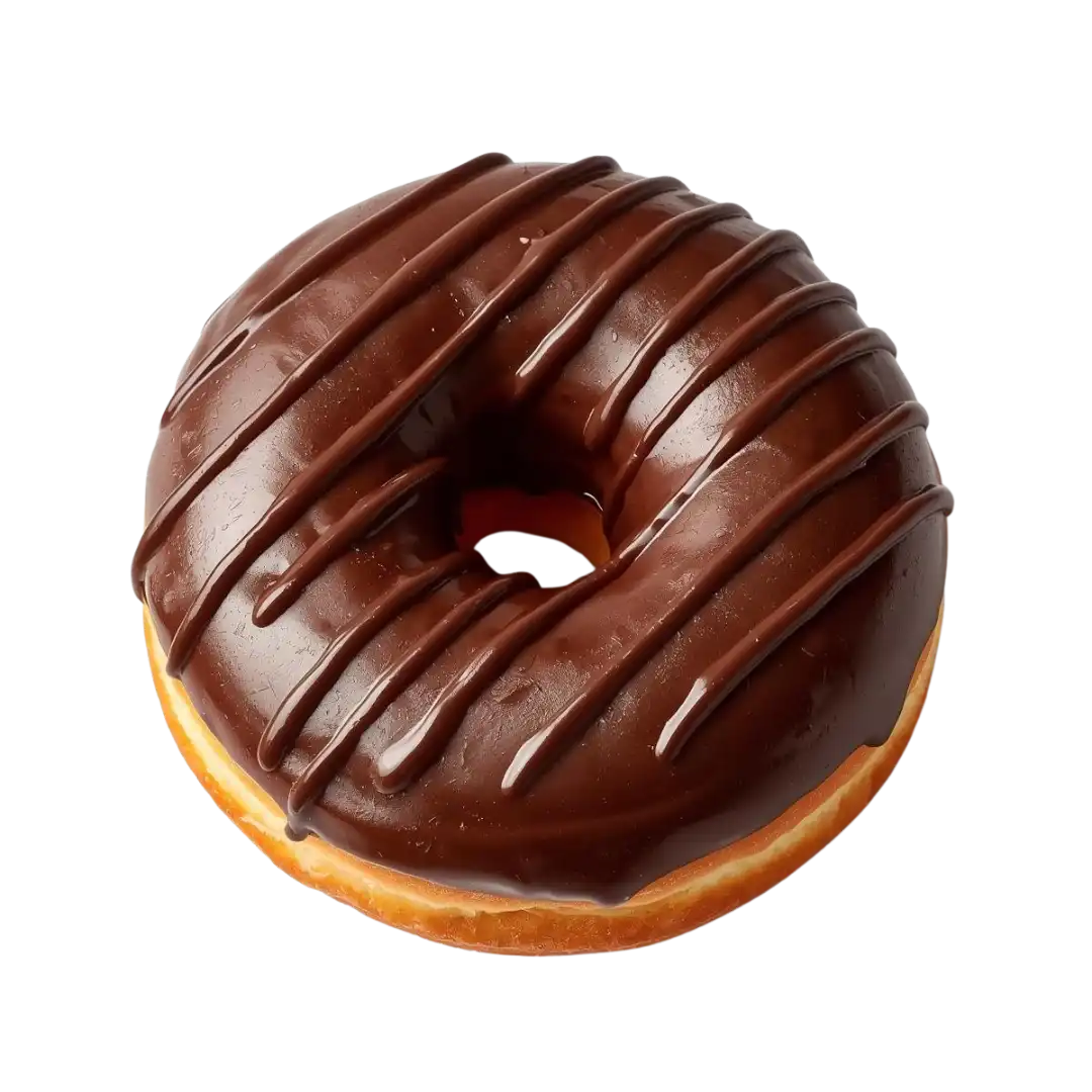Dunkin Double Chocolate Donut